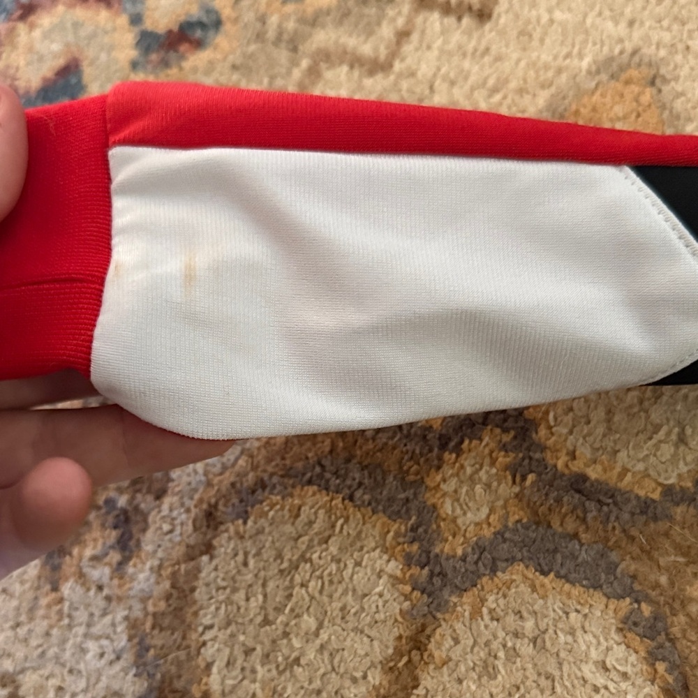 Nike Red and Black Zip-Up Jacket - Picture 3 of 5
